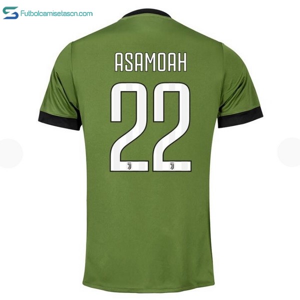 Camiseta Juventus 3ª Asamoah 2017/18